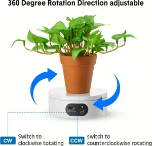 Mini Rotating Display Stand USB Rechargeable Turntables