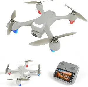 2026 Upgraded GPS Drone with Screen Remote & 4K Camera for Adults & Beginners | Under 250g Lightweight, Stable Flight, Auto Return Home, Follow Me, Waypoint Mode, 32GB SD Included, LED Lights, Long Range Easy Control