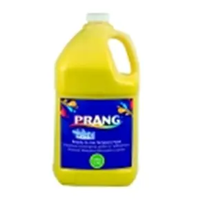 Prang Non-Toxic Ready-To-Use Washable Tempera Paint, 1 Gallon, Yellow