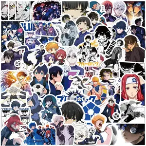 Anime Blue Prison Graffiti Stickers Set, Art Stickers, Waterproof DIY Decorations for Guitar Luggage, Universal Flat Design, Perfect Gift Idea, Sticker Decal