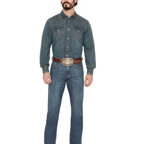 Cody James Men's Men'S Equalizer Wash Jackson Slim Straight Stretch Denim - Cjsp20j01-Mdw