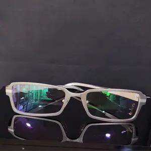 CEO Dan in Gun/Silver 54 eye made from Monel metal