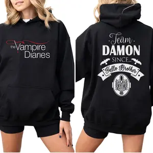 Vampiree Diaries Hoodies – Daily Wear For Men For Women Casual Cotton Hoodie