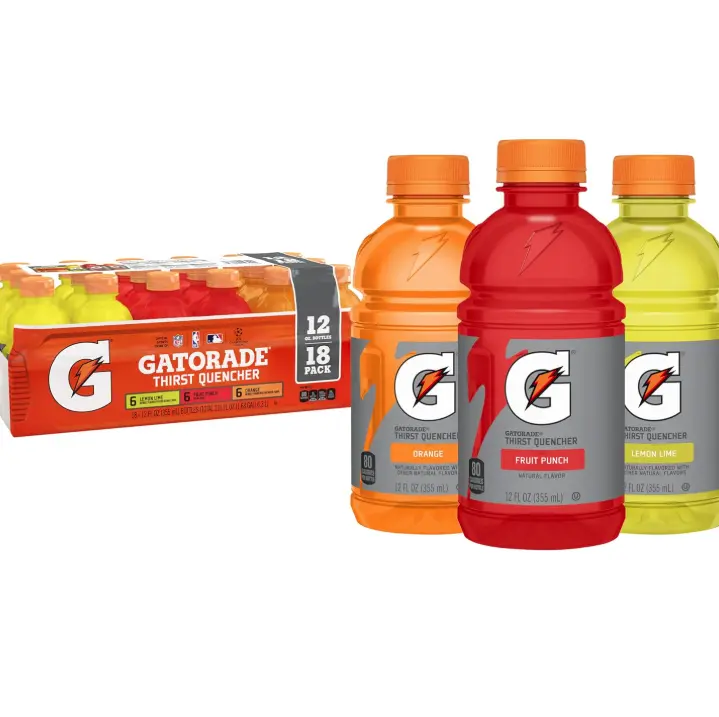 Gatorade Thirst Quencher Sports Drink, Variety Pack, 12 Fl Oz (Pack of 18)