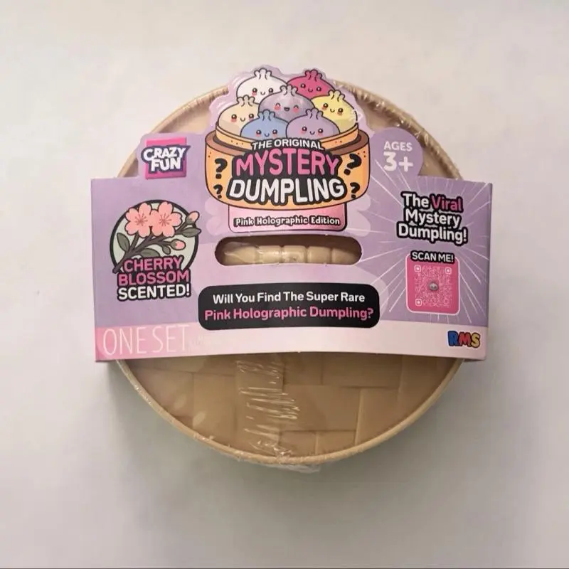 *BRAND NEW* RMS Crazy Fun Pink Holographic Edition Cherry Blossom Scent Dumpling Snack Perfume