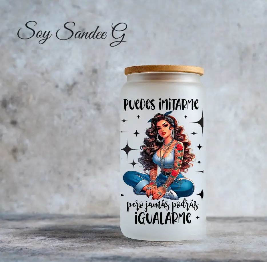 Puedes Imitarme (You Can Copy Me) - UVDTF Decal for cups/hard surfaces sticker