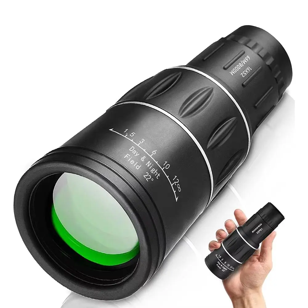 16x52 High Definition Field Vision Binoculars, Portable Long Range Binoculars, Outdoor Sports Binoculars for Camping & Hiking, Hunting Tracking, Fishing Bird Watching