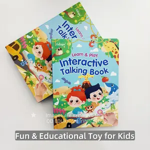 Interactive  toy for Toddlers - 14 Themes, 260 Words, Piano Keys & Songs | Educational Learning Toys Gift for Kids 1-9 sound book