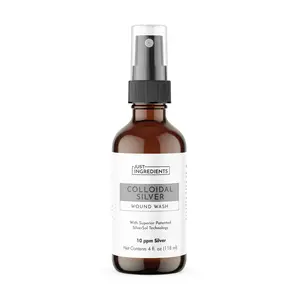 Just Ingredients Wound Wash | Colloidal Silver | Antibacterial