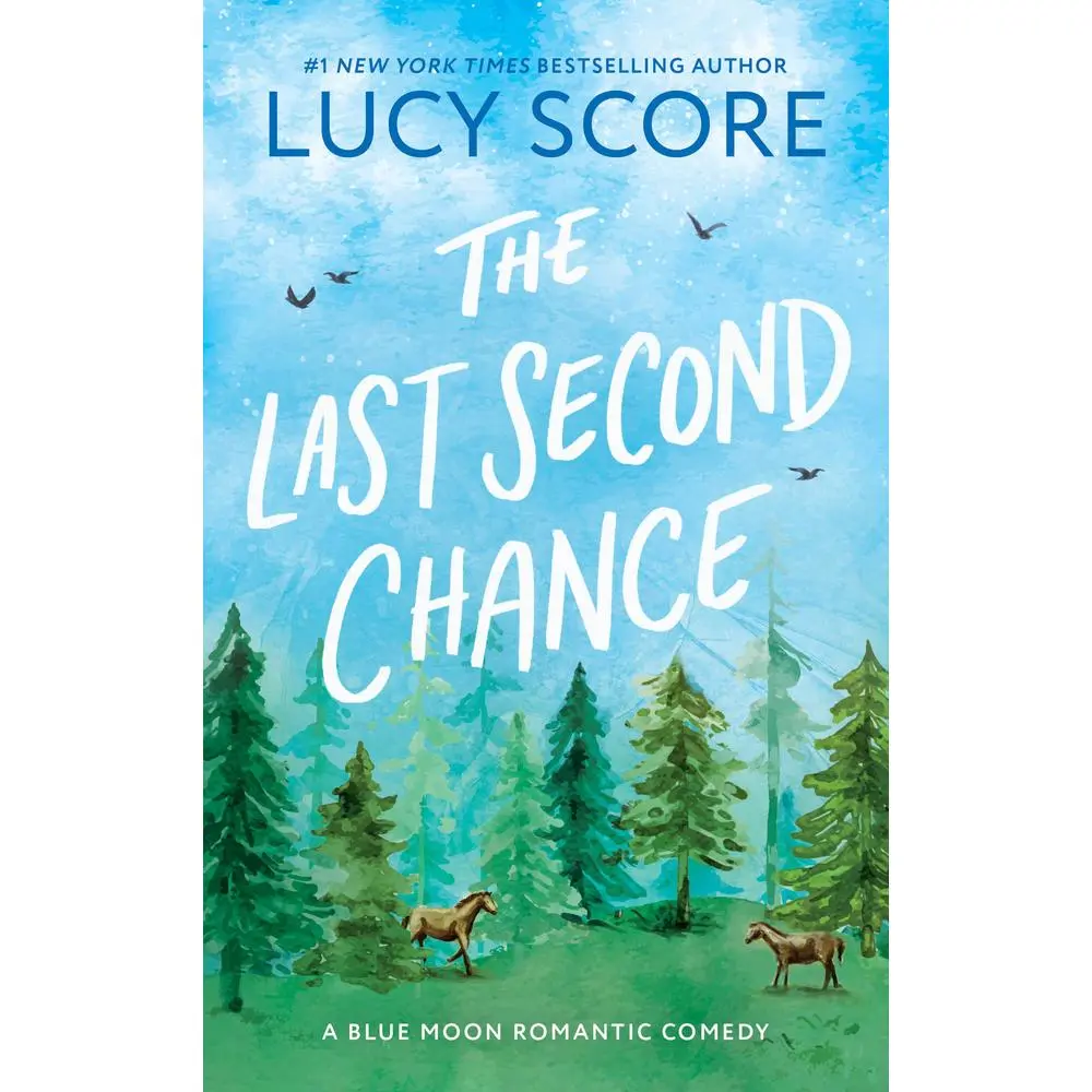 Used Reading Materials - The Last Second Chance (Literature Genre Book, Soft Cover Paperback) by Lucy Score, English Language, for Lovers of Romance, Blue Moon