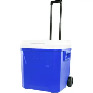 IGLOO Laguna 60 qt. Roller Hard Cooler - Majestic Blue
