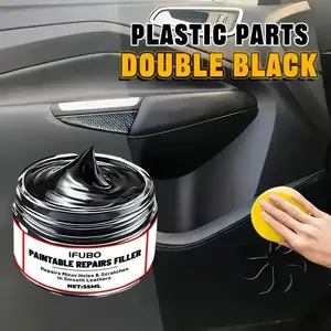 Car Interior Restoration Wax, Plastic Parts Refinish, Glossy Finish Wax, Tire Protection, Yellowing Repair Formula, Vehicle Care Products, Automotive, Car Cleaning Agent, Car Detailing Products