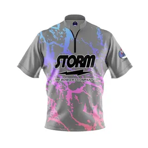 Storm Grey Faction Xpress Ship Rocket Bowling Jersey