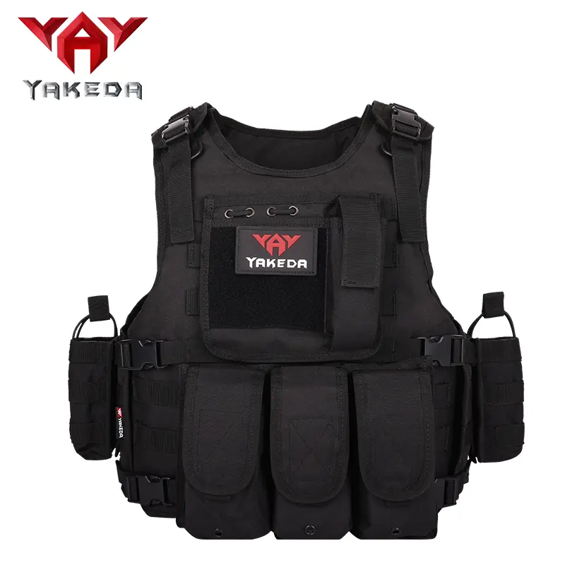 YAKEDA VT-322 Tactical Chest Rig - Durable, Reliable Tactical Equipment with Side Protection for Outdoor Adventures and Gaming, Durability, Reliability, Vest, Secure Fit, Chest Vest, Hiking / Light Outdoor, Hiking Men's Sports Vest