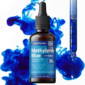 HARMONIFY Methylene Blue 60 ML (2 FL OZ) USP Grade 2% Solution Made in USA