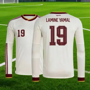 2026 No. 19 Lamine Yamal Long Sleeved Football Shirt Soccer Jersey