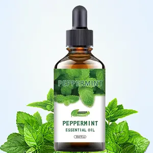 1.01oz Peppermint Essential Oil for Skin and Hair Care - Hypoallergenic moisturising oil suitable for dry, oily and sensitive skin - Firming treatment for face, body, nails, hair and eyelashes