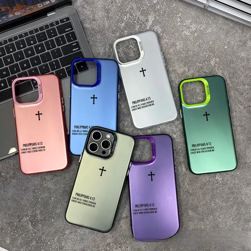 Cross Phone Case, Compatible with iPhone 11/12/13/14/15/16/17 Pro/Pro Max/Plus, Stylish Protective Cover, Unique Design for Daily Use, Protective Casing