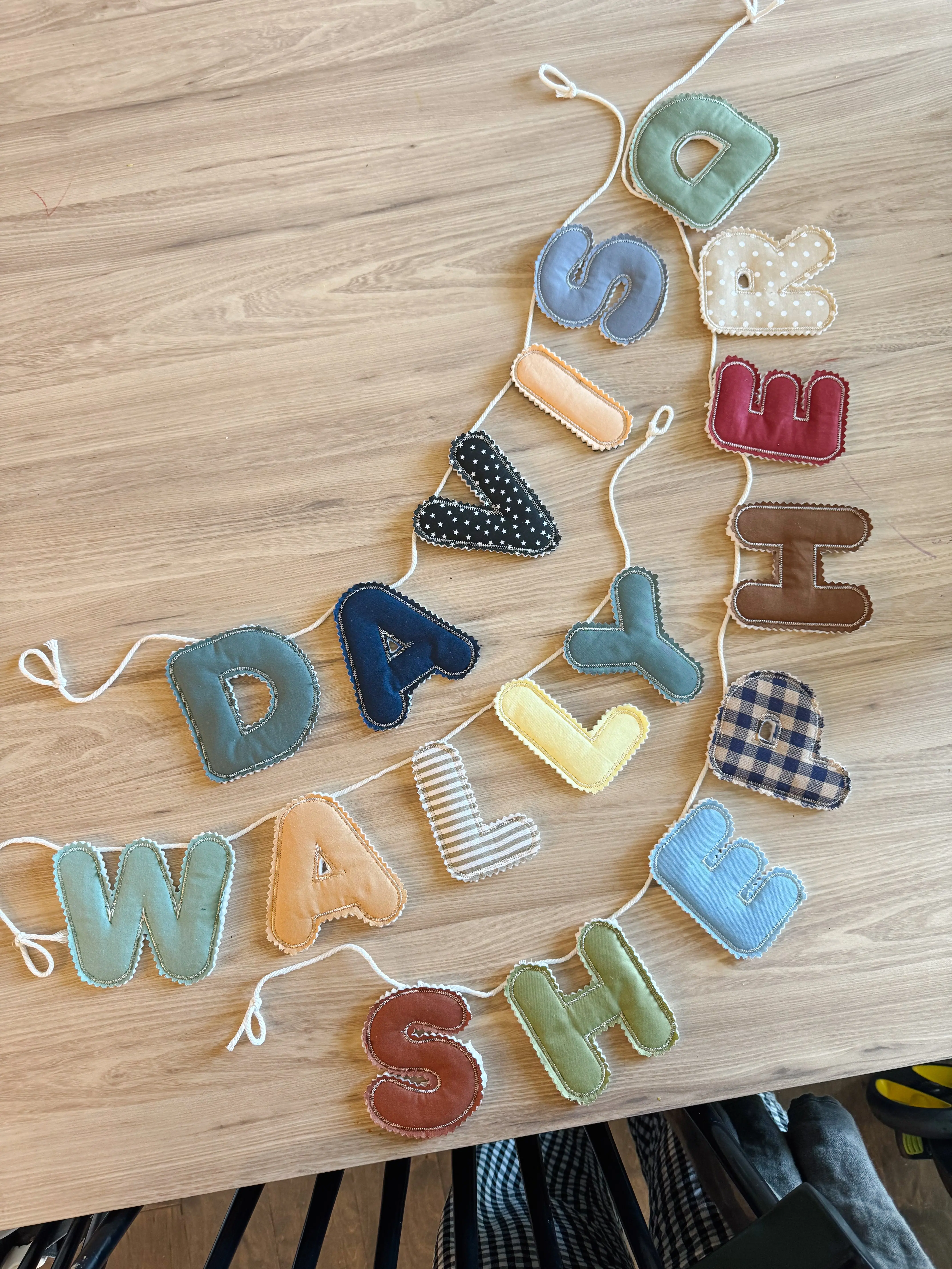 Customized Name Banner