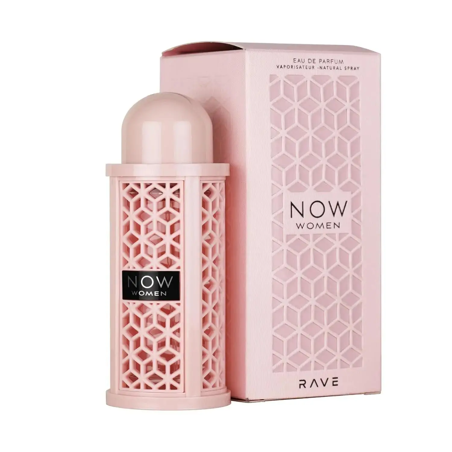 Lattafa NOW Women's EDP Perfume Spray, 3.4oz/100ml Floral Fruity Fragrance, Luxe Rave Beauty Product, Boujee Gifts for Women