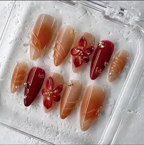 Best-Sellers Press On Nail Collection - Reusable Fake Nails Kit with Long-Lasting Glue & Easy Peel-Off Remover for Daily & Party Use