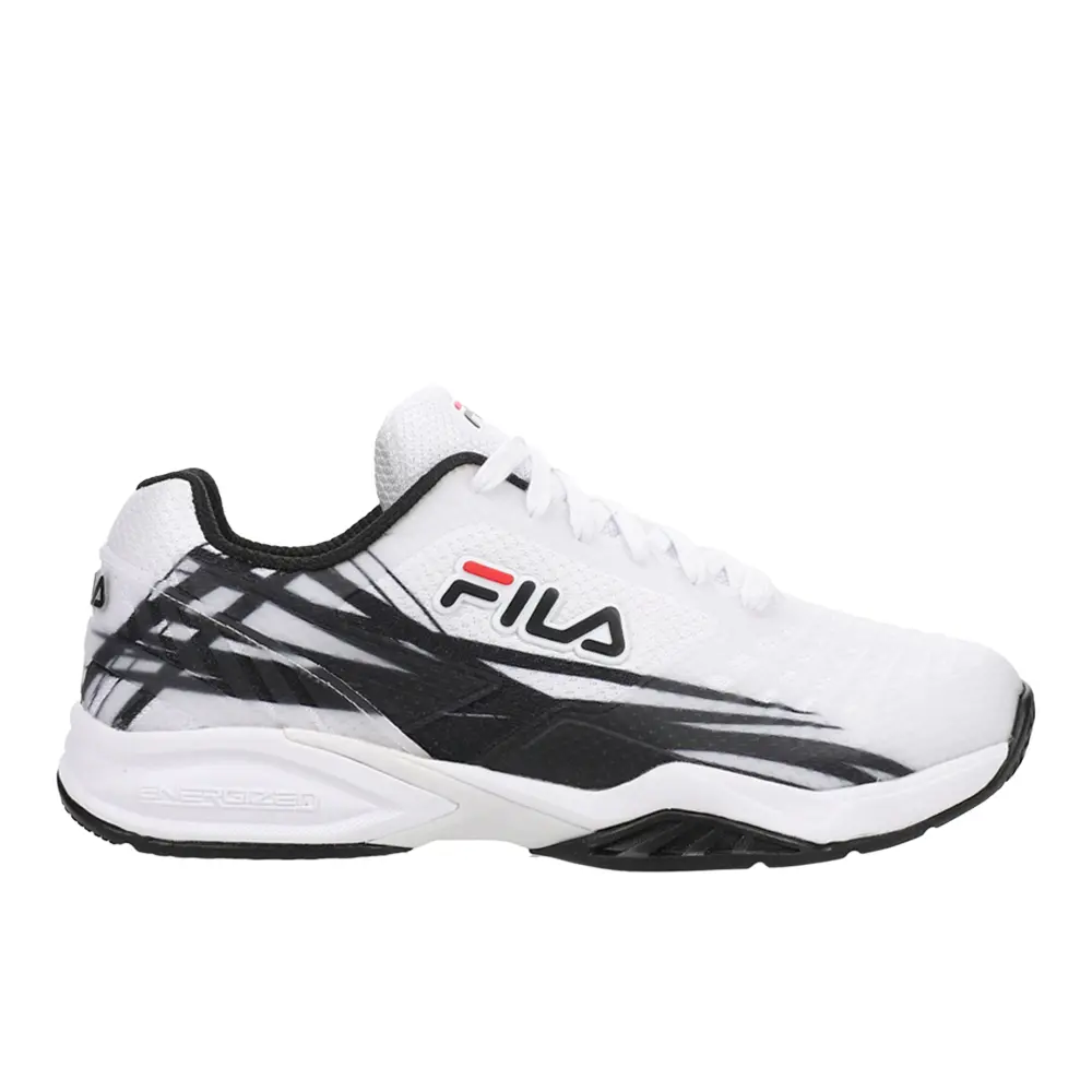 Fila Womens Axilus 2 Energized Tennis Sneakers Shoes - Black, White Fila Womens Axilus 2 Energized Tennis Sneakers Shoes - Black, White