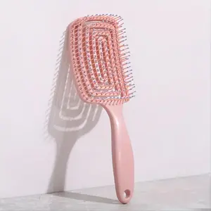Hollow Hair Detangling Brush, 1 Piece Wet & Dry Hair Detailing Comb, Scalp Massage Comb, Curly Hair Detangling & Styling Tool for Men & Women, Gift Ideas,  Girl Accessories