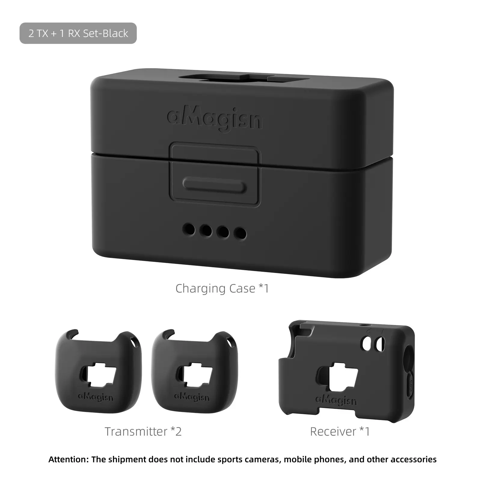 Colorful Silicone Protective Case for Dji Mic Mini Camera, Full Coverage Shockproof Scratch-Resistant Design, Precise Cutouts with Satin Feel, Trendy Multi-Color Options, Accessories, Camera Accessory, Protection
