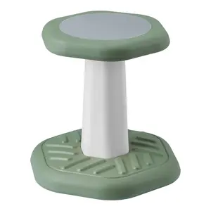 VEVOR Kids Wobble Chair Active Chair  with Sponge Cushion,  Wobble Stool Improves Focus, Posture and Calm Children, Ideal for Schools and Preschools, Age 3-7, Green