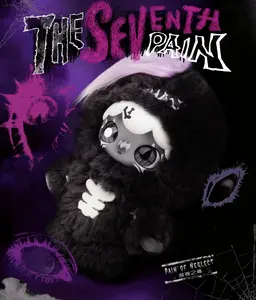 （03）BABYTHREE-LULUMI THE SEVENTH PAIN SERIES PLUSH TOY BLIND BOX Soft Collectibles(Hidden Style Probability: 72:1)