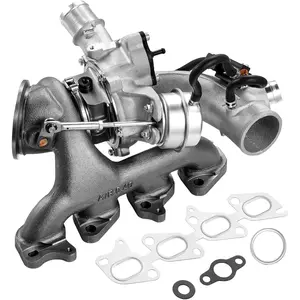 Father's Day Gift Complete Turbo Turbocharger Chevy Chevrolet Cruze 2011-2015 with Gasket Kit and Solenoid Valve, Sonic 2012-2020 & Trax 2013-2021 & Buick Encore 2013-2021 Turbo Charger Compatible 1.4L
