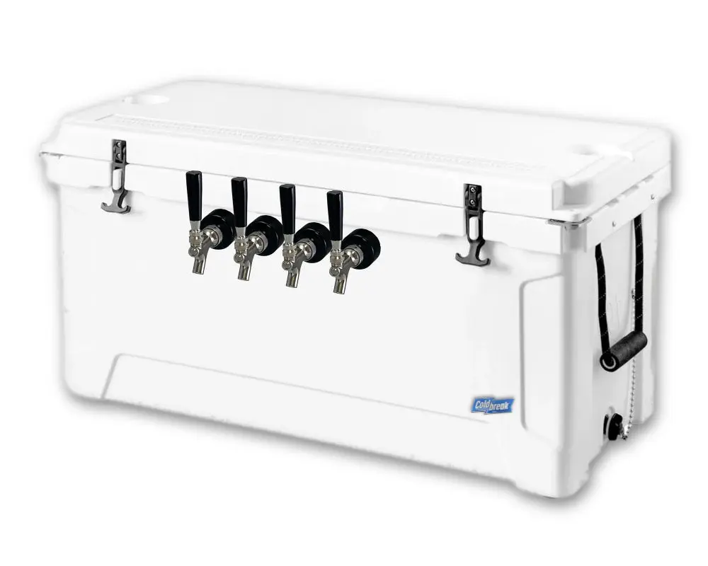 4-6 Tap Jockey Box, 110 Quart Roto, Custom Build