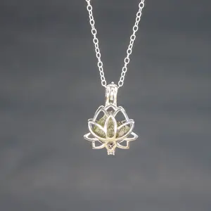 Moldavite Herkimer Silver Necklace with Sacred Geometry Pendant, 925 Sterling Silver Chain, raw diamond rocks Certificate of Authenticity Included