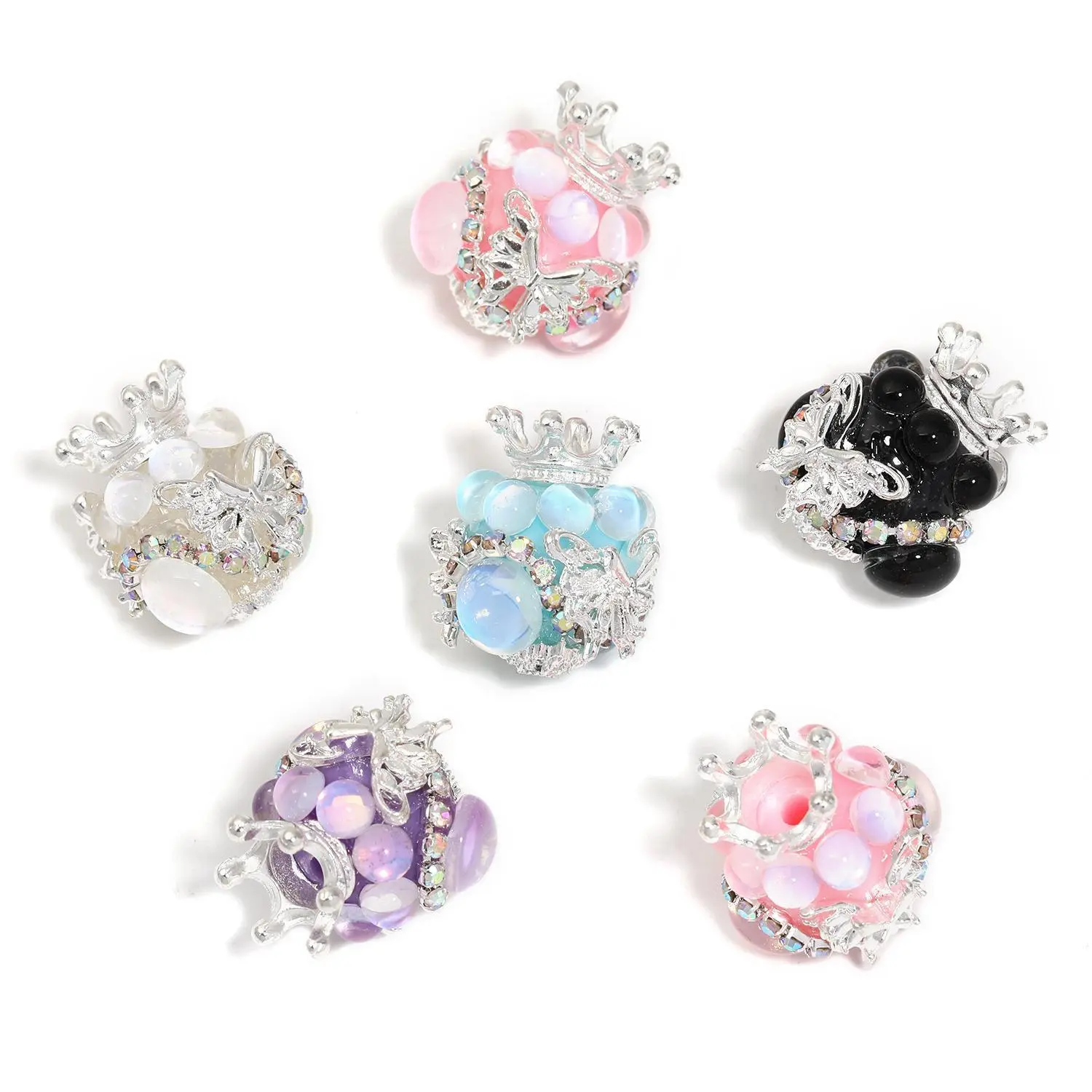 ZY1992015 10PCS Crown Ball