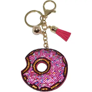 Rhinestone Keychains for Women and Girls, Bling Backpack Keyrings, Purse Charms, Sparkle Key Fob, Fun Keychain Gifts
