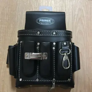 Leather Electrical Tool Pouch Heavy Duty