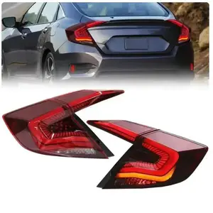 LED Tail Lights Assembly for Honda Civic 2016-2021 Rear Lamps
