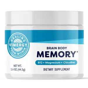 Vimergy Brain Body Memory, improves memory, builds brain cells, and promotes relaxation - 44.5 grams