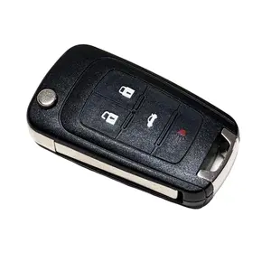 Remote Key Replacement Shell for Chevrolet for Buick for Gmc Cars, Fits 2010-2019 Buick Encore for Chevy Camaro Equinox Impala Malibu for Gmc Terrain Key Fob Shell Car Key Protector Car Key Accessory