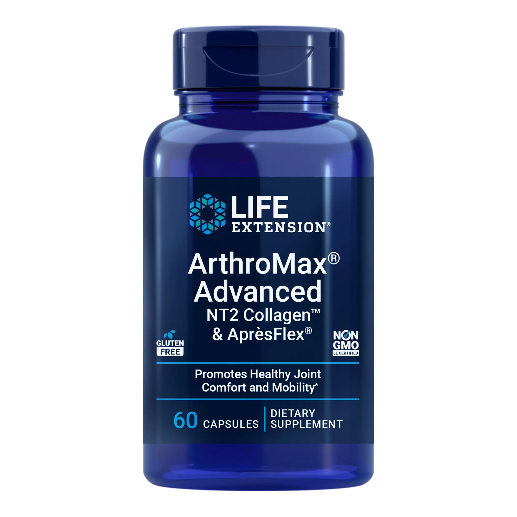 Life Extension ArthroMax® Advanced with NT2 Collagen™ & AprèsFlex® 60 Capsules