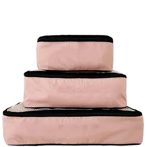 Personalized Packing Cubes, 3-pack – Pink/Blush