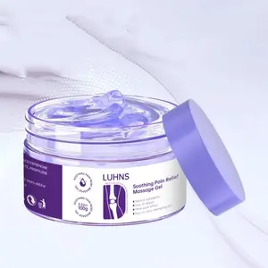 joint pain gel、purple gel、body care lotion rapidrelief muscle therapy gel、Treatment HealthcareTherapeutic Solution-Soothes knees,lumbar,neck,hands,and feet. relief gel