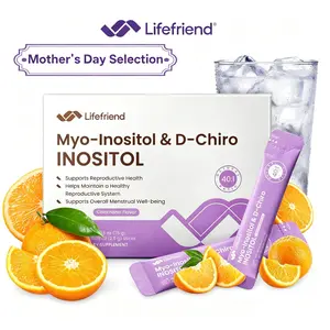 Lifefriend Hormone Balance Drink Mix for Women – Inositol Powder Calamansi Flavor Drink with 2000mg Myo-Inositol + D-Chiro 40:1 Ratio, Vitamin D, Folate, Cycle Support, Energy & Mood