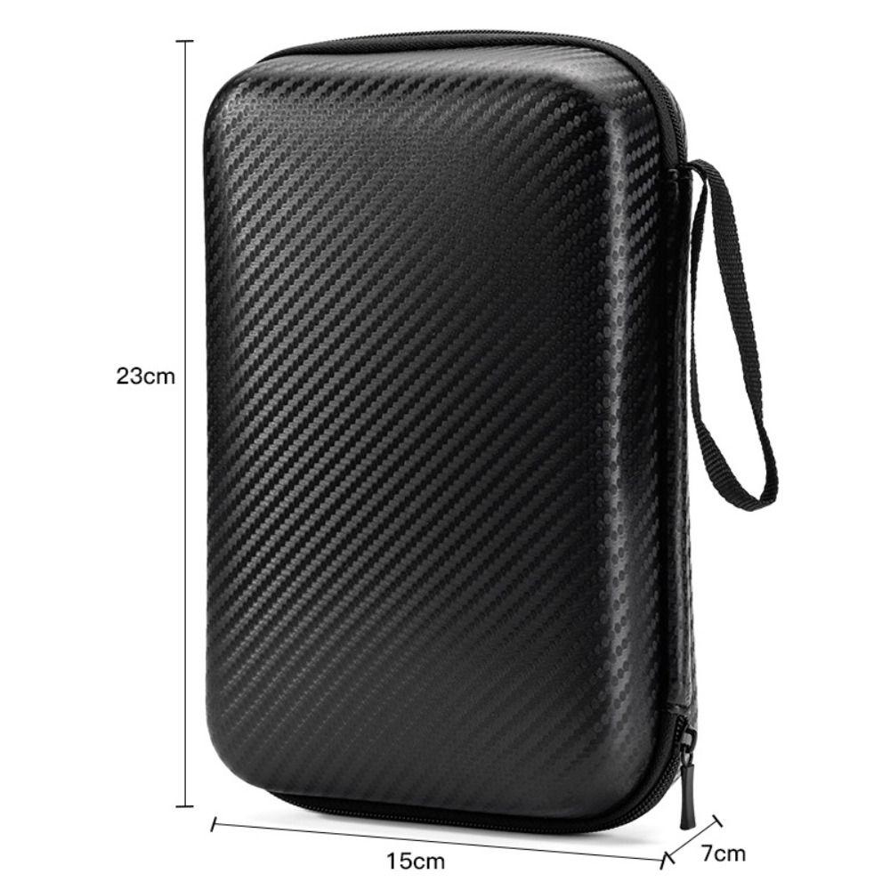 Portable EVA Phone Charger Shaver Zipper Bag Protection Case Hard Disk Data Cable Headphone Storage Pocket Pouch