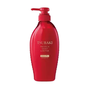 Tsubaki Red Camellia Shampoo 450ml - Ultra Moisturizing & Repairing Hair Care