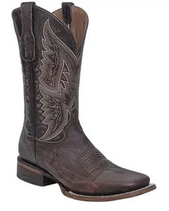 Corral Men's Embroidered Western Boot Broad Square Toe - L6296