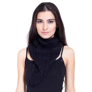 Women's Boho woolen disguise cowl/infinity scarf