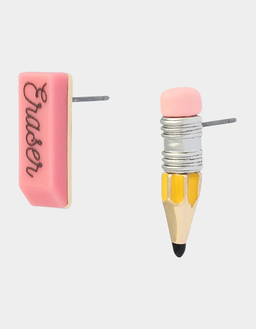 MISMATCH ERASER STUD EARRING MULTI