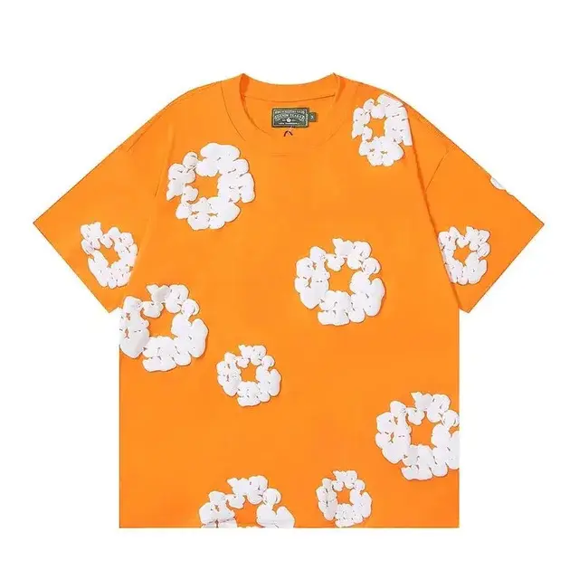 Foam orange short sleeved shirt��White f