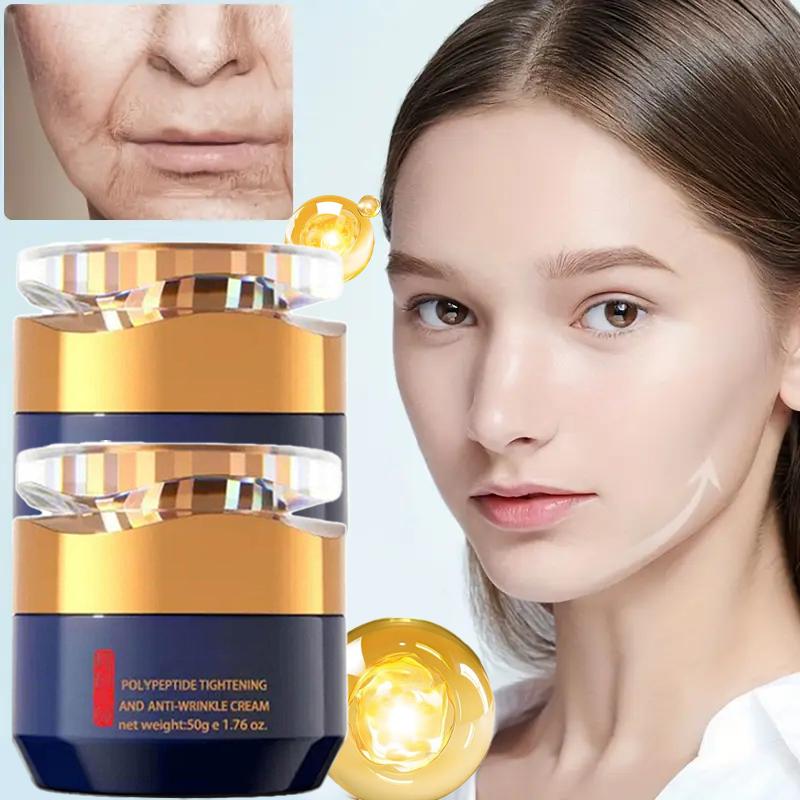 4/2PCS Polypeptide Anti-Wrinkle Face Cream – Firming Full Face Cream, Wrinkle Removal Cream, Polypeptide Tightening Cream, Anti-Aging Firming Eye Cream for Women & Men